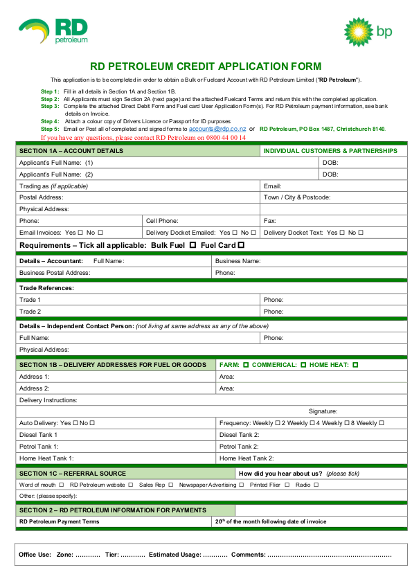 RDP+Bulk++Fuelcard+ +Credit+Application+Individual+2021 1