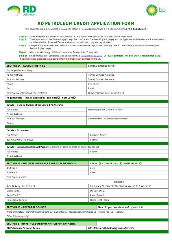 RDP+Bulk++Fuelcard+ +Credit+Application+Ltd+use+for+Limited+Partnership 1