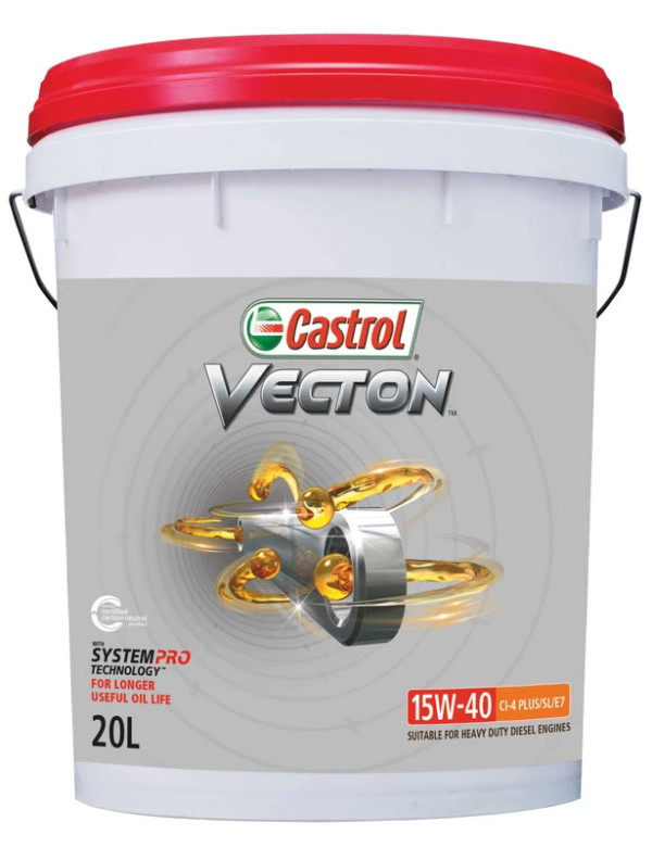 Castrol VECTON 15W-40 Cl-4 Plus/SL/E7